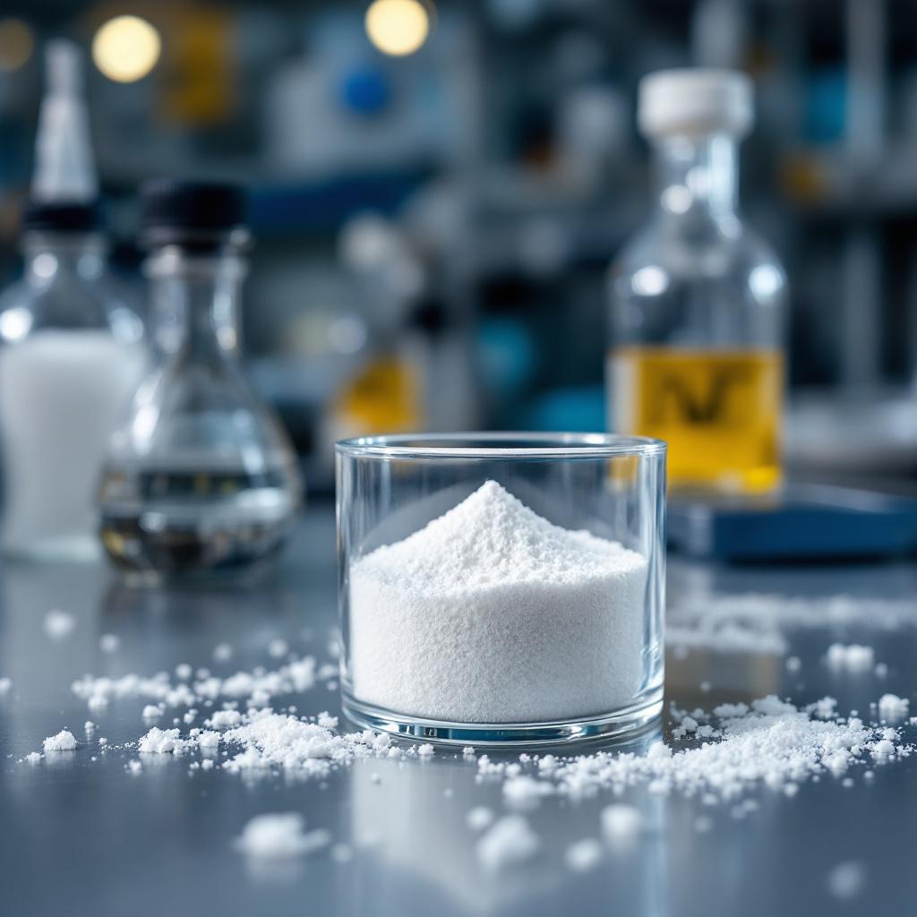 Acido benzoico en escamas